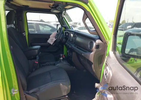 2018 Jeep Wrangler Unlimited Sport 4X4 из США, поврежденный, VIN 1C4HJXDGXJW262994